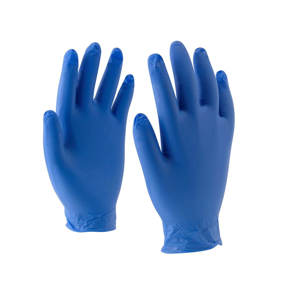 Gloves Blue Disposable Large