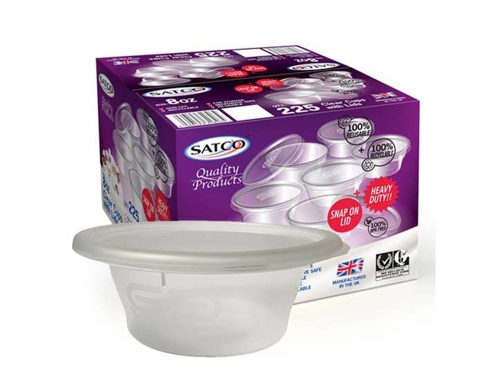 Satco 8oz Pot & Lid M8